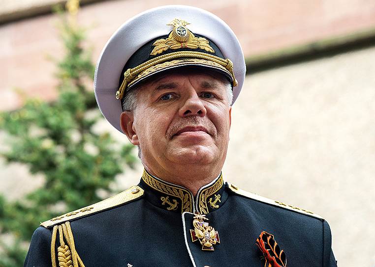 Командующий Черноморским флотом России Александр Витко