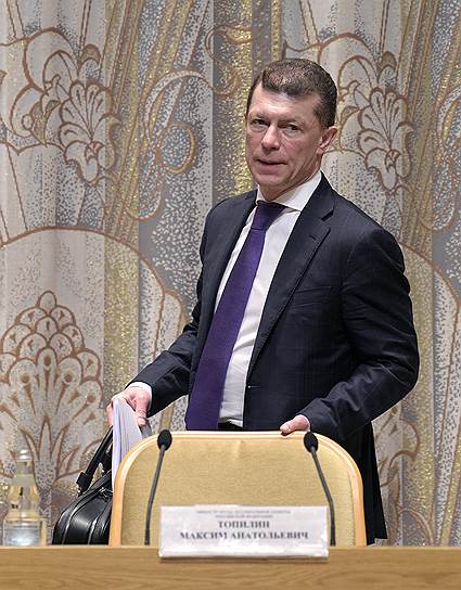 Министр труда и социальной защиты России Максим Топилин