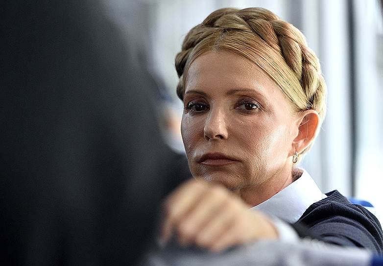 Лидер украинской партии «Батькивщина» Юлия Тимошенко