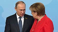 Ангела Меркель ожидает сложных переговоров с Владимиром Путиным