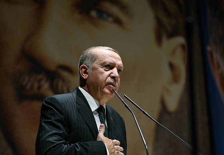 Президент Турции Реджеп Тайин Эрдоган