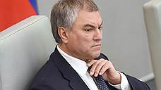 Володин дистанционно проголосовал за проект о «суверенном рунете» по вине аппарата
