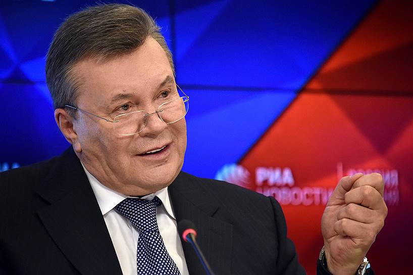 Четвертый президент Украины Виктор Янукович