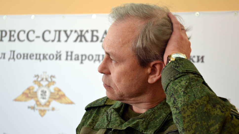 Замначальника управления народной милиции ДНР Эдуард Басурин