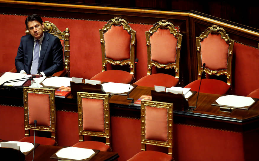 Бывший премьер-министр Италии Джузеппе Конте