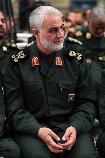 Иранский военный Касим Сулеймани