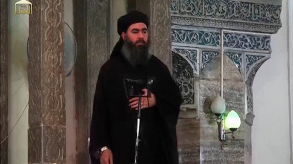 Лидер запрещенной террористической организации «Исламское государство» Абу Бакр аль-Багдади