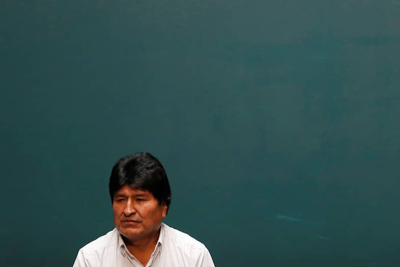 Бывший президент Боливии Эво Моралес