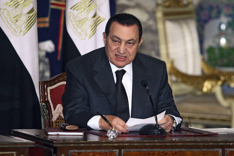 Президент Египта Хосни Мубарак в 2009 году