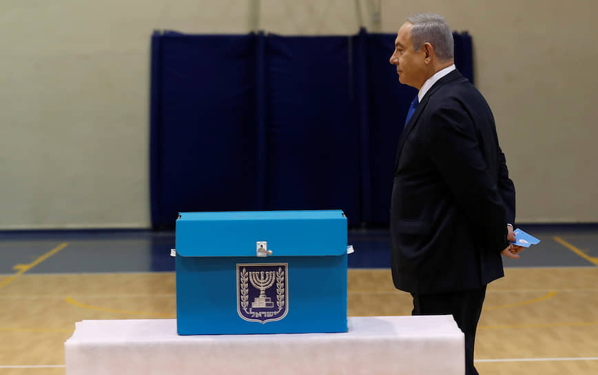 Лидер израильской партии «Ликуд» Биньямин Нетаньяху