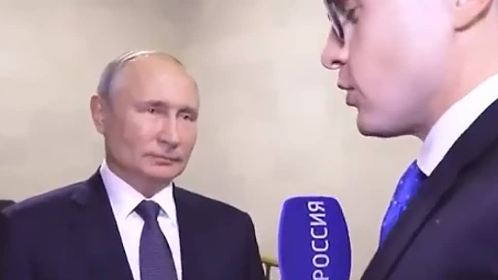Владимир Путин дает интервью Павлу Зарубину