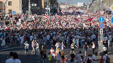 Протестующие дошли до площади Независимости в Минске