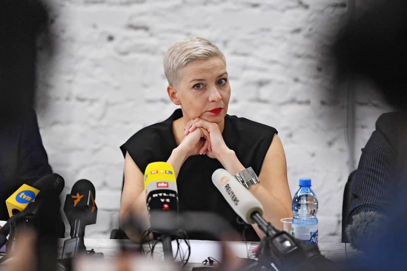 Член президиума координационного совета оппозиции Белоруссии Мария Колесникова