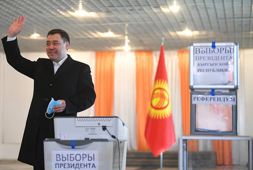 Кандидат в президенты Кыргызской Республики Садыр Жапаров