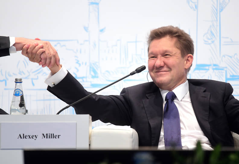 Председатель правления ПАО «Газпром» Алексей Миллер