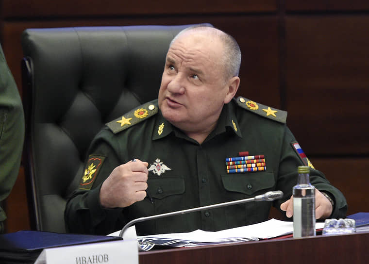 Заместитель министра обороны Павел Попов