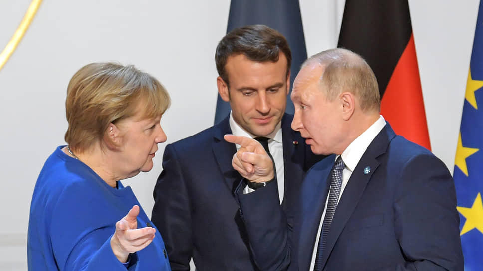 Путин обсудил с Меркель и Макроном «Спутник V», Донбасс и Навального -  Новости – Мир – Коммерсантъ