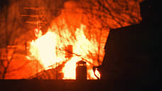 Осажденный дом под Мытищами загорелся после обстрела силовиками из гранатомета