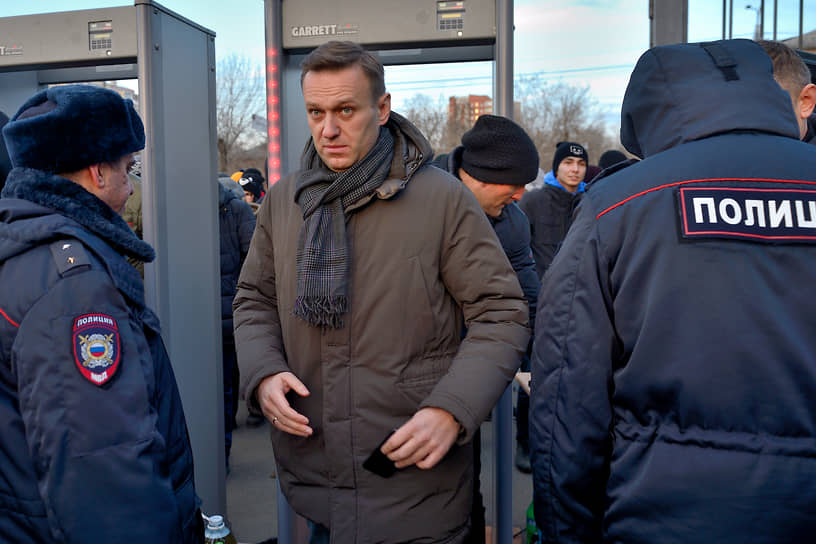 Алексей Навальный в 2017 году