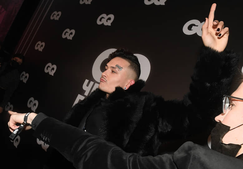 Алишер Моргенштерн на церемонии вручения премии журнала GQ «Человек года» в ноябре 2020 года