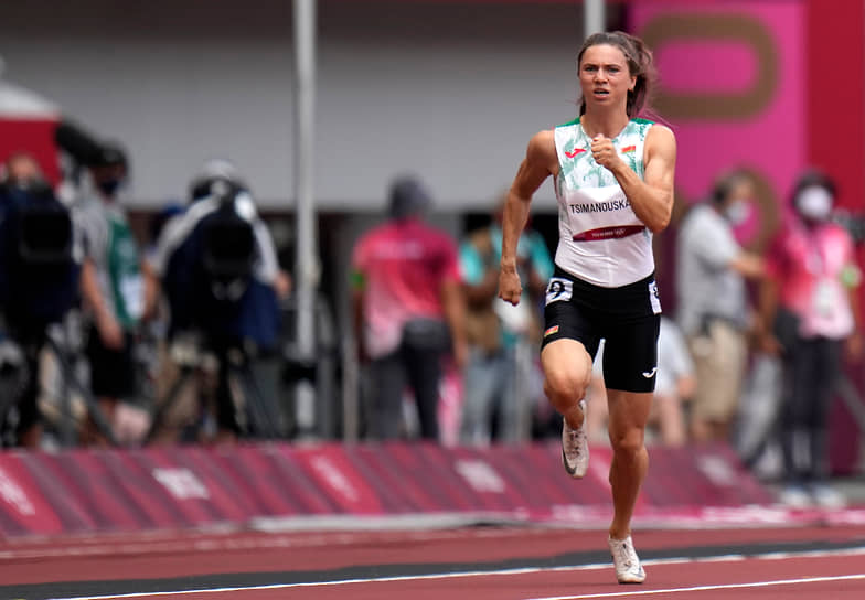 30 июля Кристина Тимановская пробежала стометровку за 11,47 секунд
