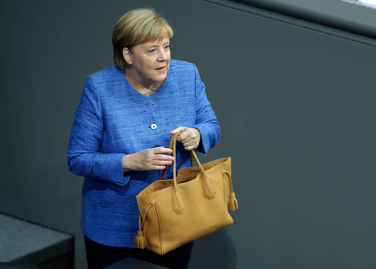 Ангела Меркель в 2019 году
