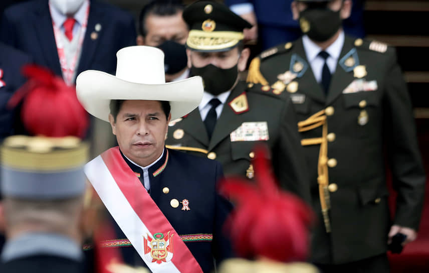 Президент Перу Педро Кастильо
