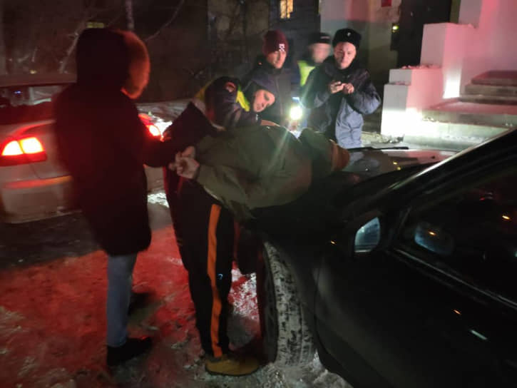 В Томске полицейскими «по горячим следам» установлен подозреваемый в поджоге в гипермаркете