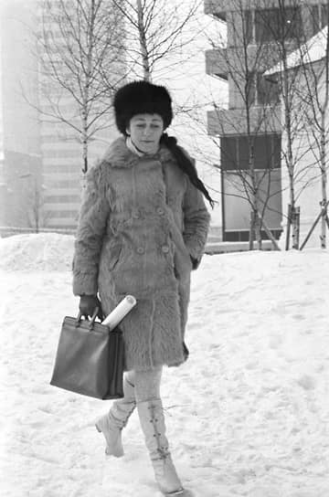 Кира Сошинская в 1968 году
