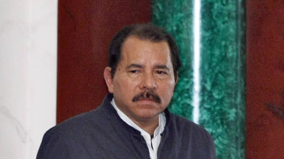 Президент Никарагуа Даниэль Ортега в 2008 году