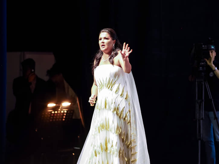 Оперная певица Анна Нетребко в 2019 году