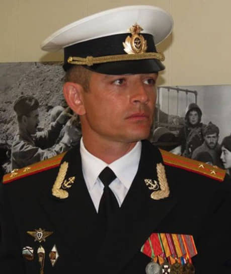 Командир бригады морской пехоты, полковник Алексей Бернгард