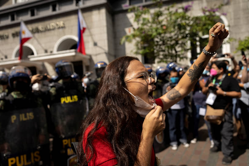 Протесты на Филиппинах