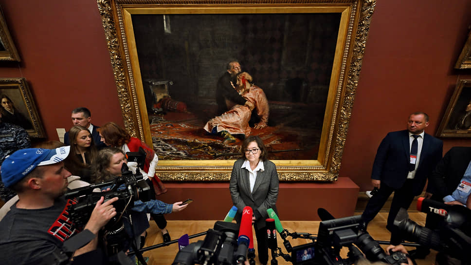 Картина «Иван Грозный и сын его Иван» возвращена в Третьяковскую галерею после реставрации