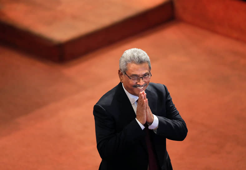 Президент Шри-Ланки Готабая Раджапакса 