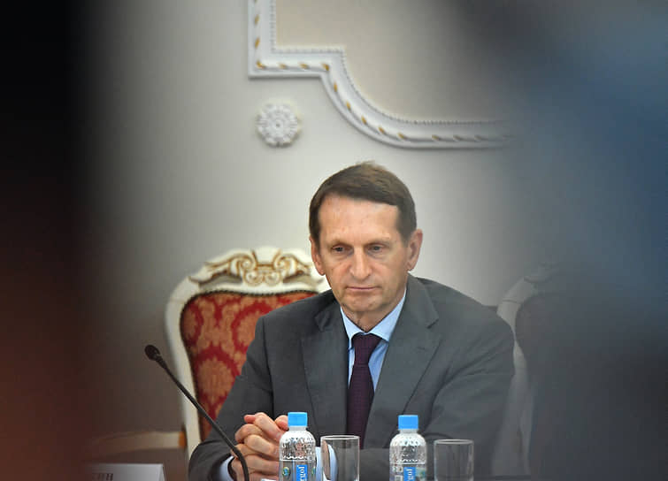 Глава Службы внешней разведки России Сергей Нарышкин