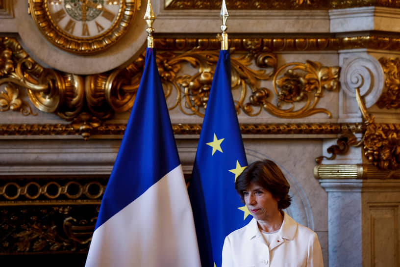 Министр иностранных дел Франции Катрин Колонна