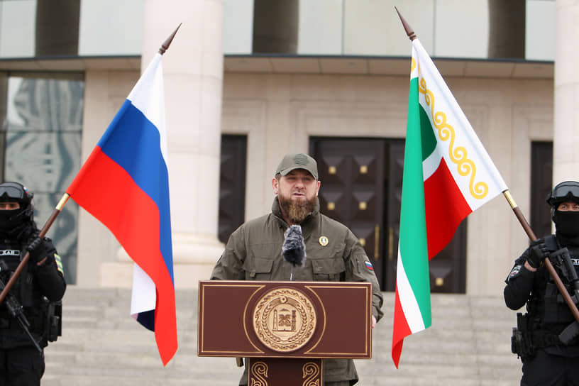 Глава Чеченской Республики Рамзан Кадыров