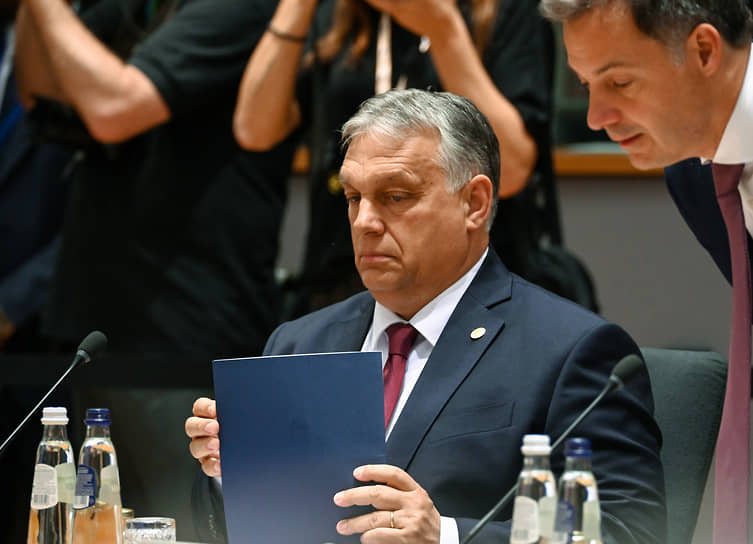 Премьер Венгрии Виктор Орбан 