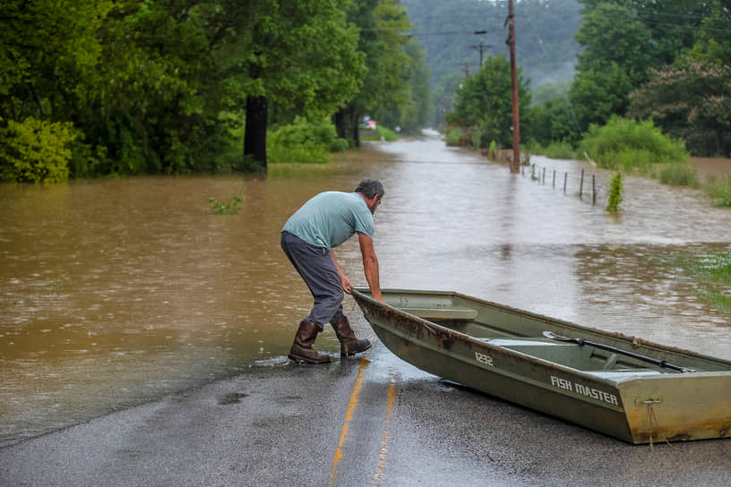 Последствия наводнения в Кентукки