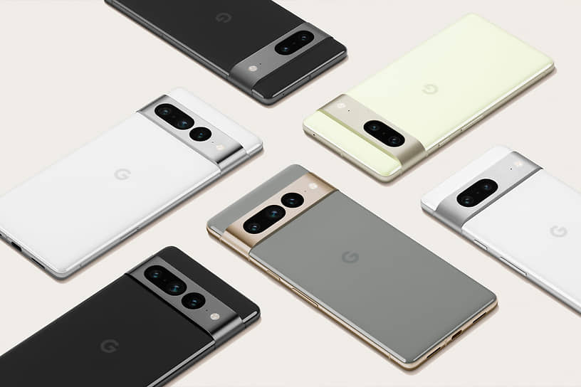 Смартфоны Google Pixel 7 и Google Pixel 7 Pro