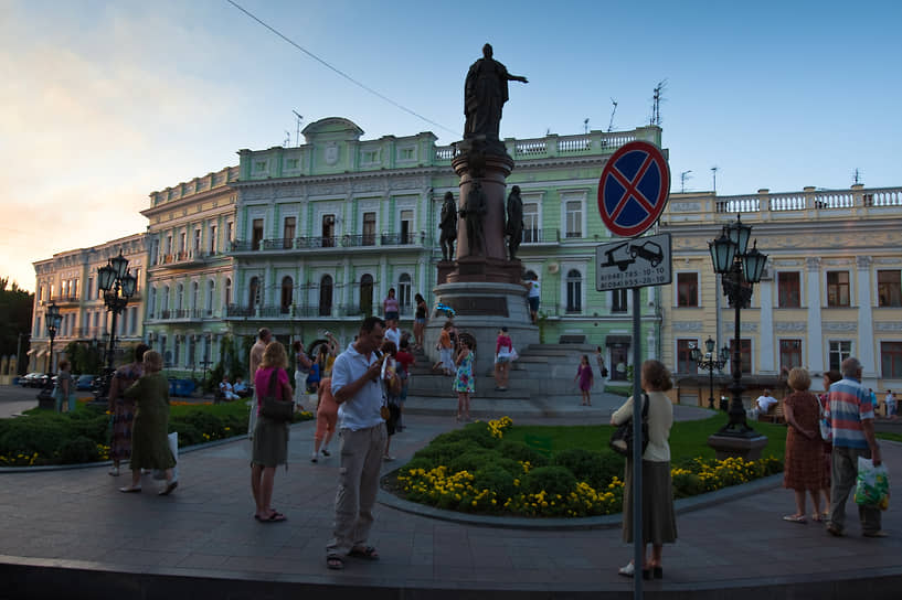 Памятник Екатерине II в Одессе