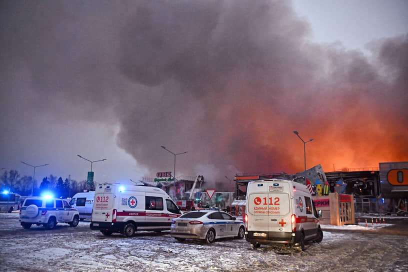 Всероссийский союз страховщиков оценил ущерб от пожара в 20-30 млрд руб.