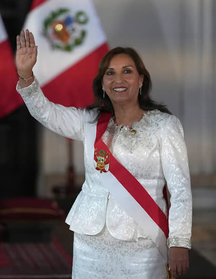 Президент Перу Дина Болуарте