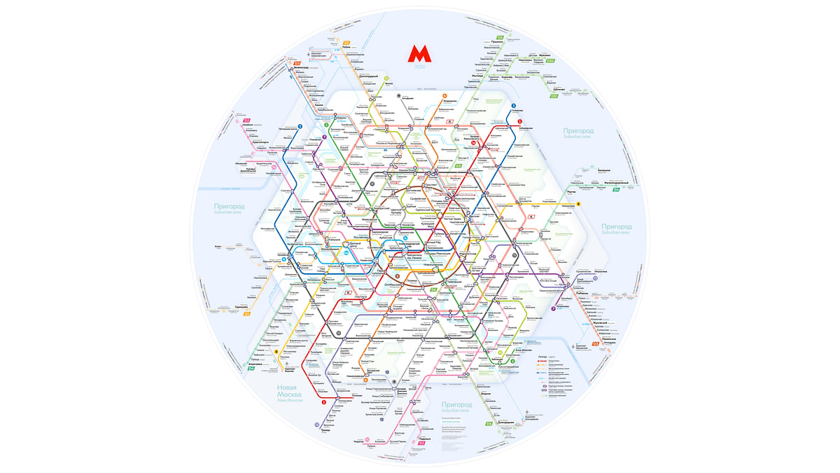 Московское метро карта 2023