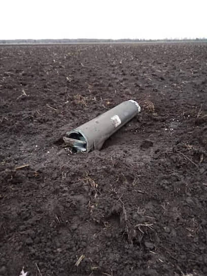 Обломки ракеты С-300 на территории Беларуси