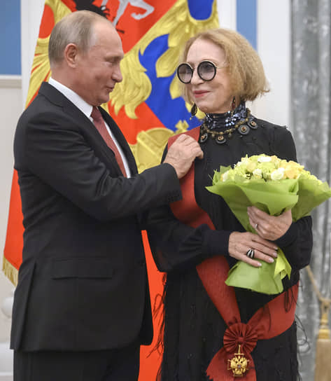 Владимир Путин и Инна Чурикова 