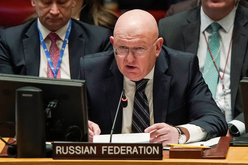 Постпред России при ООН Василий Небензя 