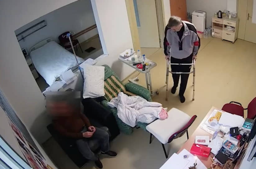 Михаил Саакашвили в больнице