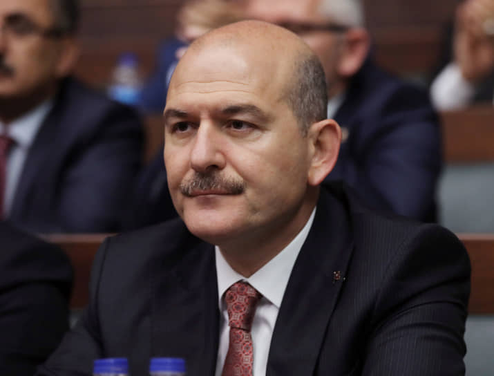 Министр внутренних дел  Турции Сулейман Сойлу в 2019 году